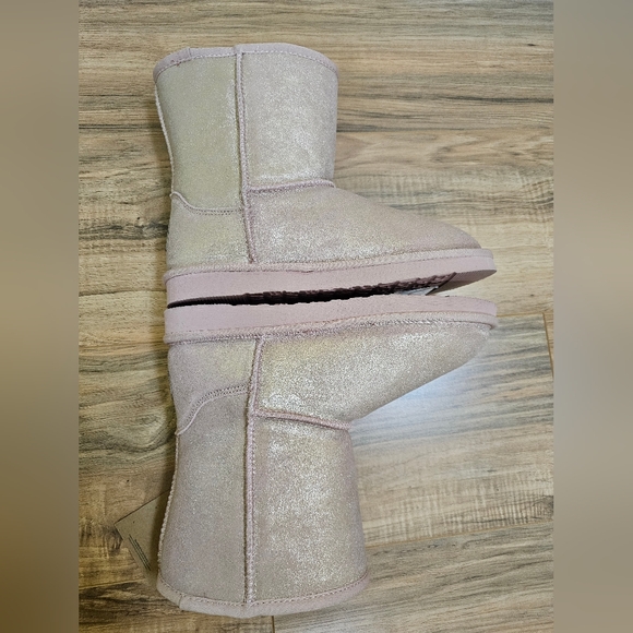 New BearPaw Elle Exotic Youth Pink Glitter, size US 5 - Picture 10 of 14